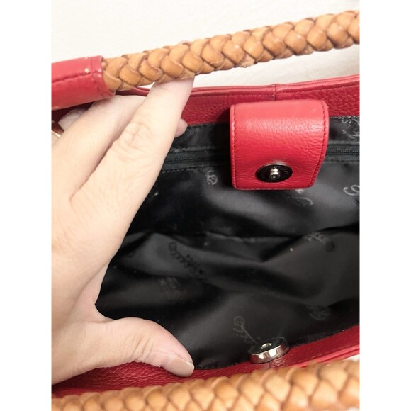 Fossil Key Per Crossbody/Shoulder/Clutch Bag Clutch Bamboo Handle Strap - Picture 5 of 11